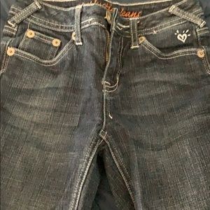 Justice size10S flared jeans